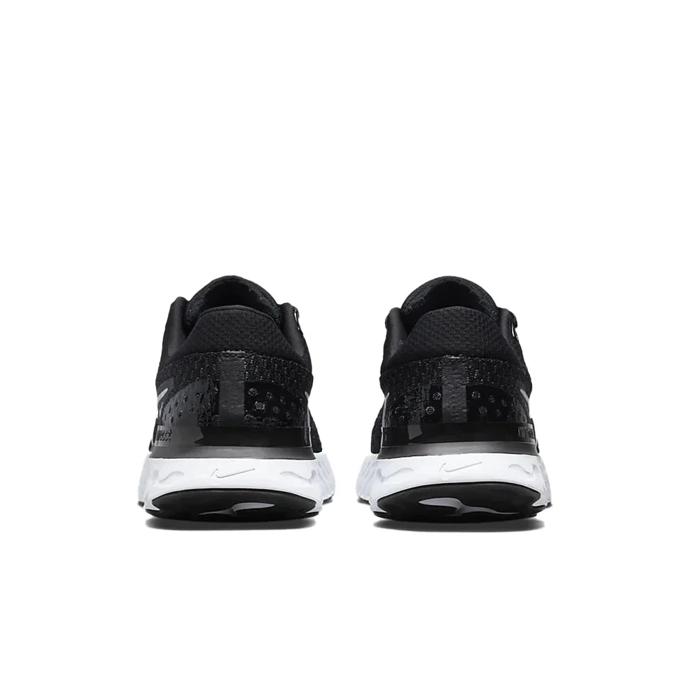 Basket NK React Infinity Run Flyknit 3 Blanc/Noir