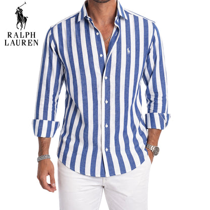 Chemise Rayee Casual Premium