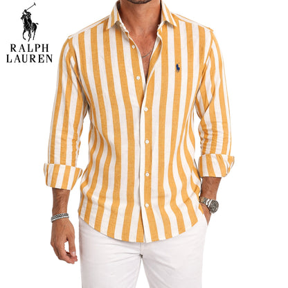 Chemise Rayee Casual Premium