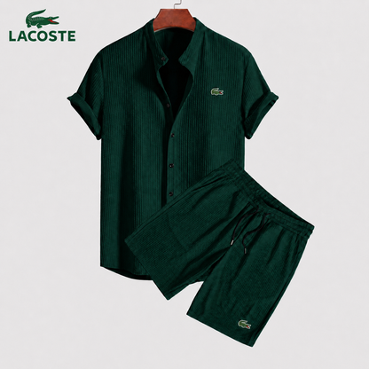 Ensemble Chemise & Short Homme Maille Losanges