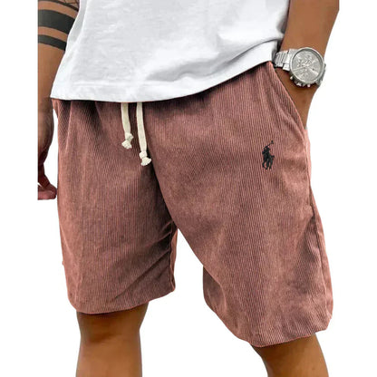 Short Confort en Velours Cotele