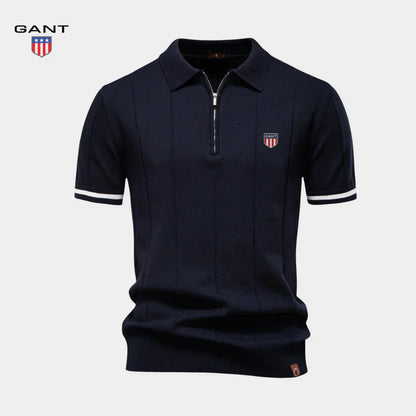 Polo Maille Zippée Élégance