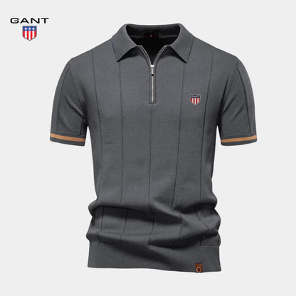 Polo Maille Zippée Élégance