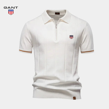 Polo Maille Zippée Élégance
