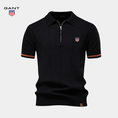 Polo Maille Zippée Élégance