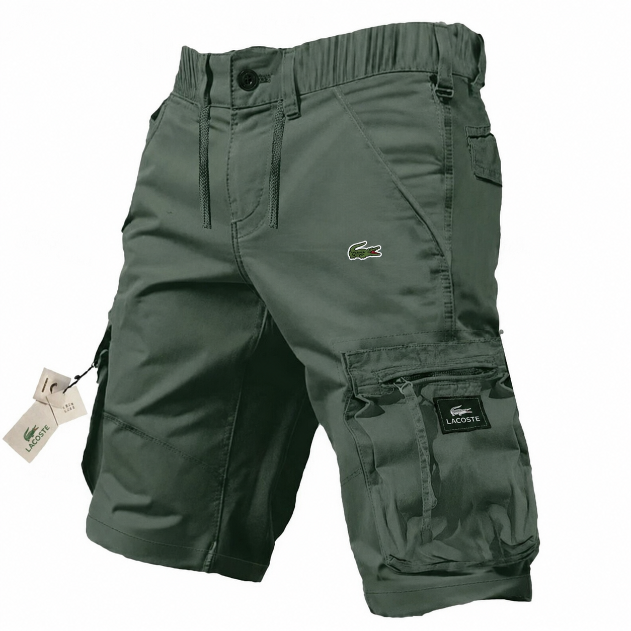Short Cargo Homme Ripstop Multi-Poches - Tissu Solide
