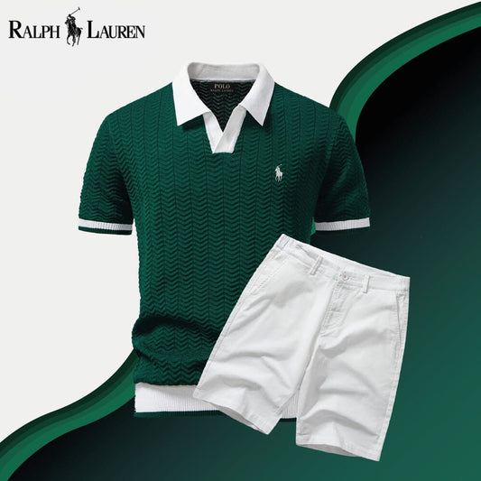 Ensemble Polo + Short Assorti — 4 Coloris